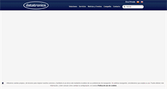 Desktop Screenshot of datatronics.es